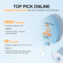 JellyPrim Sunscreen SPF50 PA++++ UV Sun Protection Lightweight Waterproof For Face Brightening Sunblock