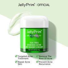 Jellyprim Australia Tea Tree Skin Care Set Cleanser, Toner, Serum and Cream Anti Acne 4 in 1 Skincare Set