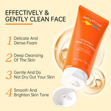 JellyPrim 20% Natural Vitamin C + Peony Root Moisturizing Brightening Micro Foam Cleanser Skin Care