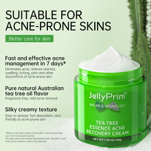 JellyPrim Australia Tea Tree Acne Removal Facial Cream Soothing Redness Pimple Oil Control Repairing