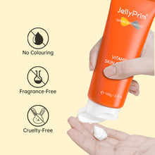 JellyPrim 20% Natural Vitamin C + Peony Root Moisturizing Brightening Micro Foam Cleanser Skin Care